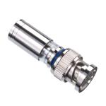 Conn BNC PL 5MHz to 3000MHz Crimp ST Cable Mount Nickel