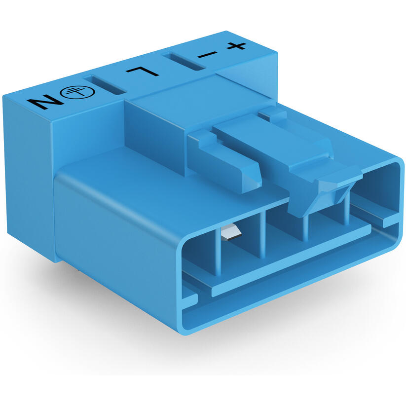 WAGO-890-3115/011-000 Piastre connettori e prese PCB Plug For PCBs, Angled, 5-Pole, Cod. I