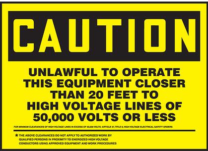 Panduit-PLVS0507C3655 Beschriftungen Labels Safety Label Dura-Polyester Vinyl Black/Yellow 177.8x127mm