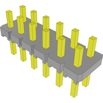Conn Unshrouded Header HDR 12 POS 2.54mm Solder ST Top Entry Thru-Hole Bulk