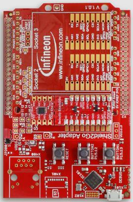 Infineon Technologies AG-OPTIGATRUSTEEVALKITTOBO1 Eingebettete Systementwicklungsboards und -kits OPTIGA Trust Charge XMC4700 Relax kit