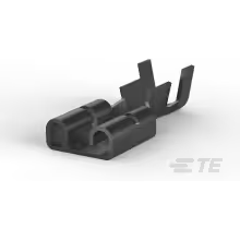 TE Connectivity-444335-2 连接器端子 Quick Disconnect Terminal 14-16AWG Brass F 17.2mm Tin Reel/Strip