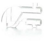 Dialight-515-1156F LED-Lichtleiter LED Light Pipe Right Angle Rigid