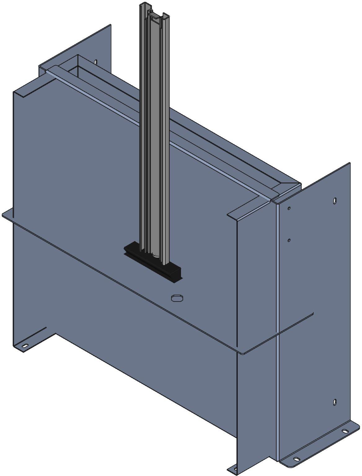 Hammond Manufacturing-RDRW1900516BK1 null Storage Drawer, Steel, Black Color