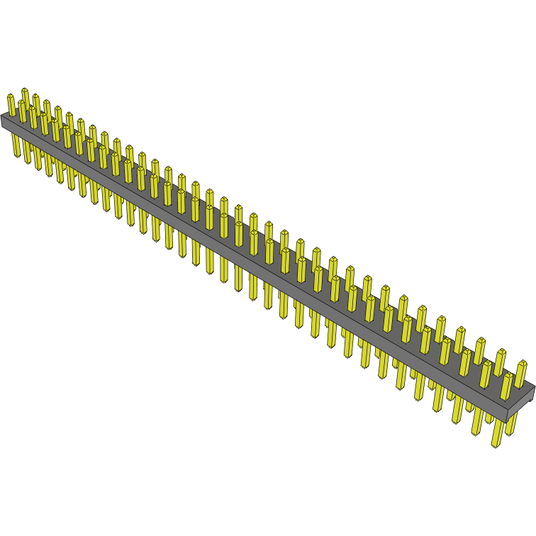 Samtec-MTMM-134-04-L-D-105 Steckverbinderleisten und Leiterplattenbuchsen Conn Unshrouded Header HDR 8 POS 2mm Solder ST Top Entry Thru-Hole Bulk