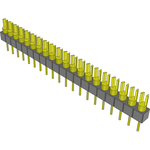 Conn Unshrouded Header HDR 20 POS 2.54mm Solder ST Top Entry Thru-Hole Tube