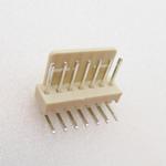 Conn Wire to Board HDR 7 POS 2.54mm Solder RA Side Entry Thru-Hole