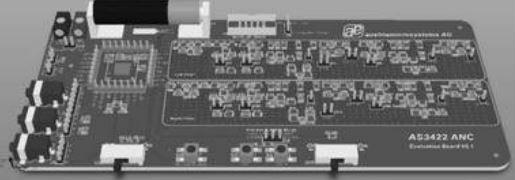 ams OSRAM-AS3422 EK-ST Integrierte Verstärkerschaltung, Entwicklungsplatinen und -kits AS3422 Audio Amplifier Evaluation Kit