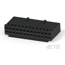 TE Connectivity-3-87977-8 Custodia filo connettore dedicato Conn Housing RCP 26 POS 2.54mm Crimp ST Cable Mount Black Package
