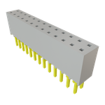 Conn Socket Strip SKT 26 POS 2.54mm Solder ST Top Entry Thru-Hole Bulk
