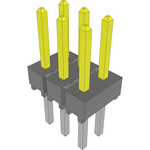 Conn Unshrouded Header HDR 6 POS 2.54mm Solder ST Top Entry Thru-Hole Bulk