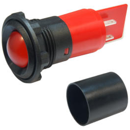 CML Innovative Technologies-195E1130 Panel Mount Indicators LED Panel Mount Indicator Uni-Color Red 60mcd 4-Pin