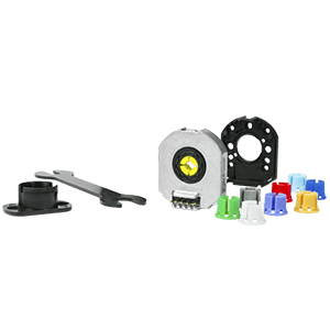 Same Sky (formerly CUI Devices)-AMT103-V null Capacitive Encoder Rotary Incremental Right Angle Digital Square Wave Cable