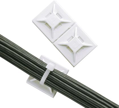 Panduit-SGABM20-AT-C0 Accessori per cavi Cable Accessories Cable Tie Mount Weather Resistant Nylon 6/6 Black