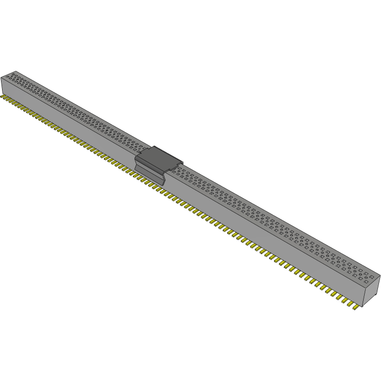 Samtec-CLE-190-01-G-DV-P-TR Steckverbinderleisten und Leiterplattenbuchsen Conn Socket Strip SKT 180 POS 0.8mm Solder ST SMD T/R