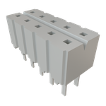 Samtec-CES-105-01-L-D Steckverbinderleisten und Leiterplattenbuchsen Conn Socket Strip SKT 10 POS 2.54mm Solder ST Thru-Hole Tube