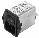 Delta Electronics-06BEEG3G-R Power Entry Modules Power Entry Module Filtered M 3 POS 250VAC 6A Switch ST 1 Port