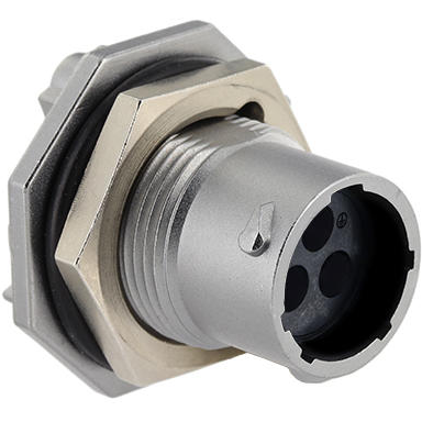 Eaton-UT0X7103S Steckverbinder, rund Conn Circular SKT 3 POS Crimp/Screw ST Jam Nut 3 Terminal 1 Port