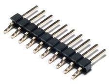 Assmann WSW components, Inc-A-SL254-EA-Z08MR1 连接器插头及 PCB 插座 Conn Unshrouded Header HDR 8 POS 2.54mm Solder RA Side Entry SMD T/R