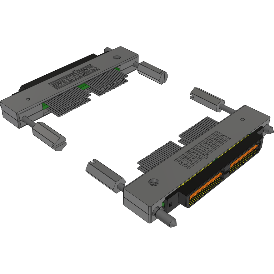 Samtec-EQCD-040-31.49-TEU-TED-2-B Kabelbaugruppen Koaxial 0.80 mm Q Strip Coaxial Cable Assembly