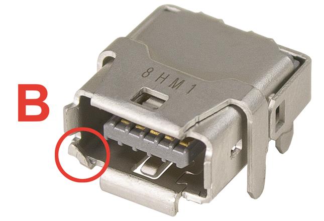 HARTING-09452819001 Steckverbinder, Schnittstelle Conn Interface F 10 POS Solder RA SMD 10 Terminal 1 Port T/R