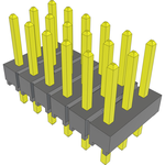 Conn Unshrouded Header HDR 18 POS 2.54mm Solder ST Top Entry Thru-Hole Bulk
