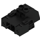 Weidmuller-1931960000 连接器接线板 Conn Plug-in Terminal Block M 2 POS 7.62mm Screw RA Cable Mount 42A Box