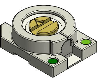 Syfer Technology-JZ030HV Compensatore condensatore Capacitor Trimmer 1.5-3PF 350V SMD