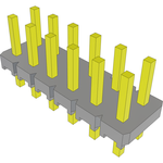Conn Unshrouded Header HDR 12 POS 2.54mm Solder ST Top Entry Thru-Hole Bulk