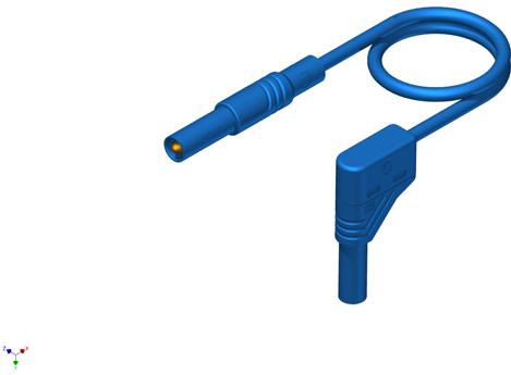 SKS Kontakttechnik-MLS WG 251 BLUE Test and Measurement Accessories Measuring lead Accessory