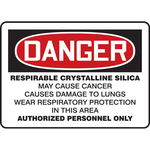 Panduit-PVS1014D7346 Beschriftungen Labels Safety Sign Vinyl Black/Red 356x254mm
