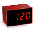 Murata Manufacturing-DMS-20PC-1-LM-C Panel Meters Self-Powered 3 Digit, LED Display AC Line Voltage Monitors