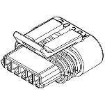 Delphi-12162826 Einzeladersteckverbinder, Gehäuse Conn Housing RCP 5 POS Crimp ST Cable Mount Black