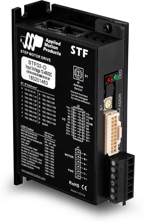 MOONS INDUSTRIES-STF03-R Verschiedene Produkte Fieldbus Control DC Stepper Driver, 0.1-3.0A, 12-48VDC, RS-485