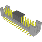 Conn Shrouded Header (3 Sides) HDR 30 POS 2.54mm Solder ST SMD T/R