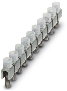 PHOENIX CONTACT-0203454 连接器配件 Connector Accessories Fixed Bridge Straight Polyamide/Copper Silver