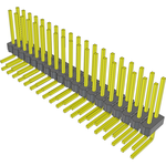 Conn Unshrouded Header HDR 38 POS 2.54mm Solder RA Side Entry Thru-Hole Bulk