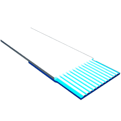 Samtec-FJH-15-D-35.80-4 Flachband Kabelbaugruppen Flat Flexible Cable FFC Jumper Socket