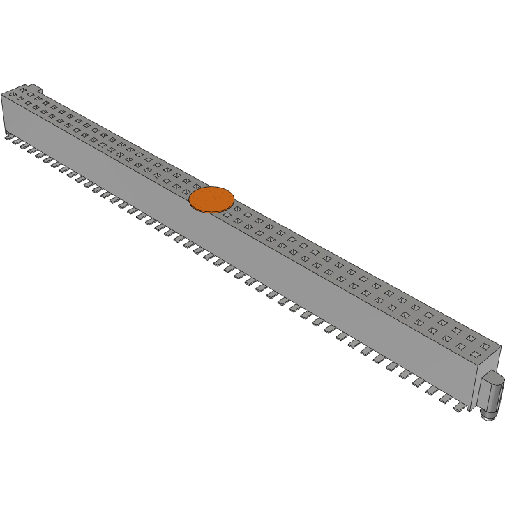 Samtec-SFM-145-02-S-D-A-K-TR Cabezales del conector y receptáculos PCB Conn Socket Strip SKT 90 POS 1.27mm Solder ST SMD TIGER EYE™ T/R