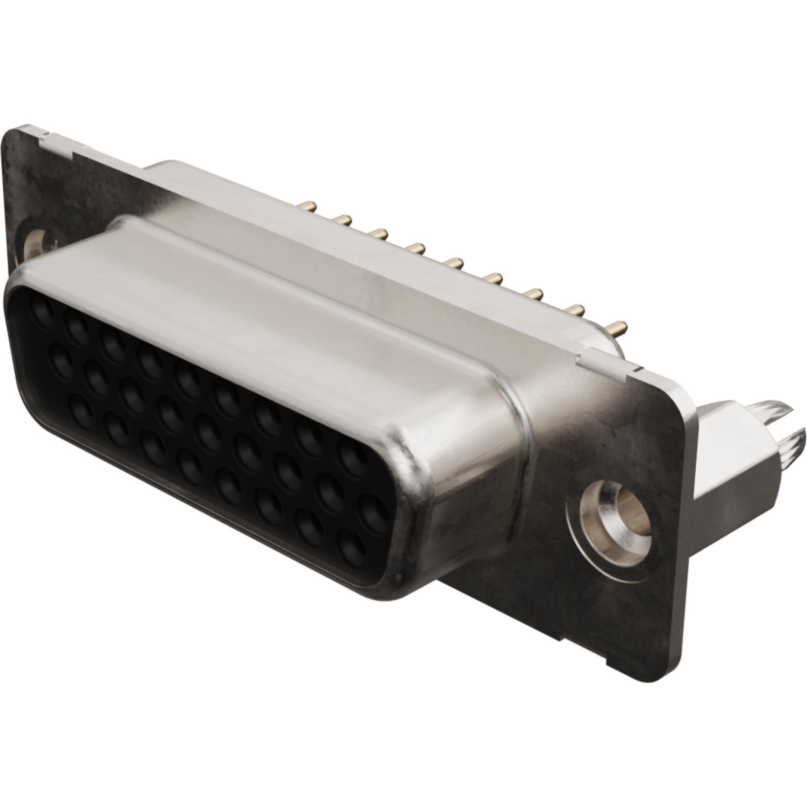 Molex-1731130092 Connettore D-subminiatura Conn D-Sub F 26 POS 1.98mm Solder ST Thru-Hole 26 Terminal 1 Port Carton