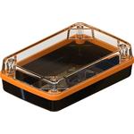 Black Polycarbonate Waterproof Pocket Enclosure with Neon Orange Seal	 <h4><strong>CALIFORNIA&nbsp;PROPOSITION</strong> ⚠️<strong>65&nbsp;WARNING</strong>⚠️</h4>
