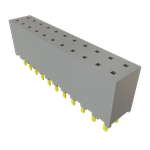 Conn Socket Strip SKT 22 POS 2mm Solder ST Top Entry Thru-Hole Tube