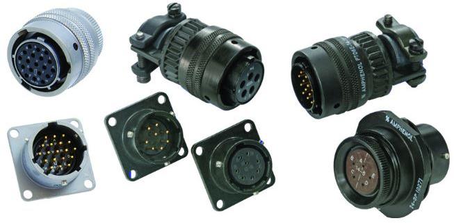 Amphenol-PT03A22-41SW Steckverbinder, rund Miniature Cylindrical Connectors