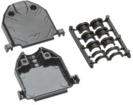 Cinch Connectivity Solutions-D20418-42 Accessori per connettori Connector Accessories Screw Lock Steel Clear Zinc