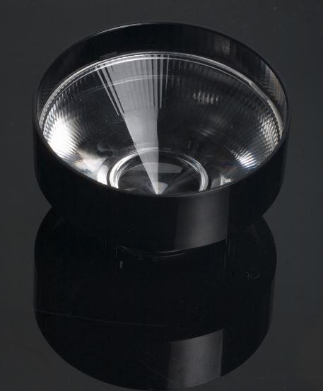 LEDIL OY-CP15916_CARMEN-RS-C Optical Lenses Round Optical Lens Black PMMA Socket Box