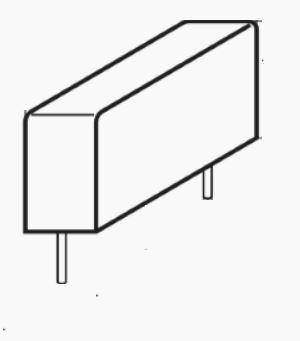 TDK-B32023A3154M003 Film del condensatore Cap Film Suppression Y2 0.15uF 1500VDC/300VAC PP 20% (26.5 X 10.5 X 18.5mm) Radial 22.5mm 110°C Bulk