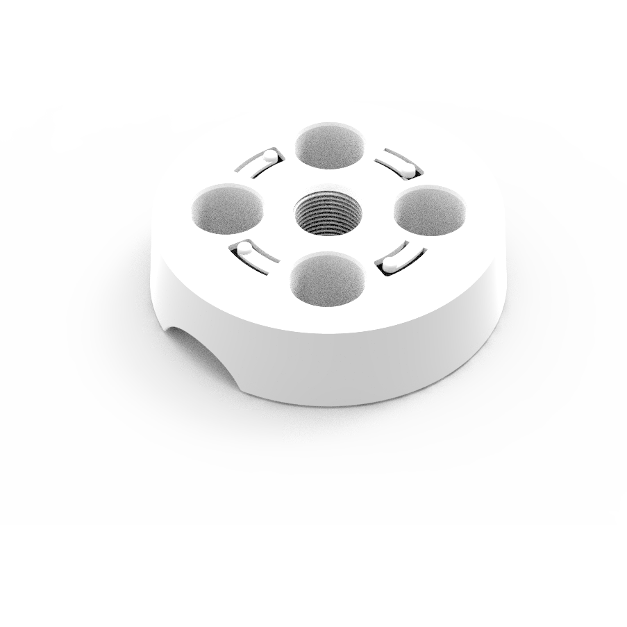 taoglas-MMB.W.MA85X Befestigungsschellen White Magnetic Mount Bracket for Colosseum Series