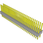 Conn Unshrouded Header HDR 60 POS 1.27mm Solder ST Top Entry Thru-Hole Tube