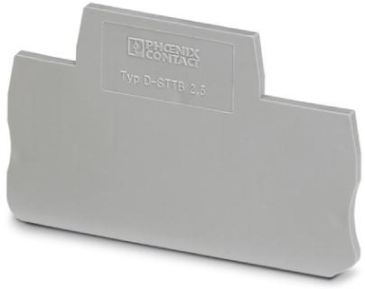 PHOENIX CONTACT-3030459 Steckverbinderzubehör Connector Accessories End Cover Straight Polyamide Gray