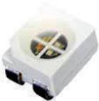 Harvatek-T3683BGR-20C0004H2U1983 LED LED Tri-Color Blue/Green/Red 465nm/525nm/631nm 4-Pin Chip LED T/R